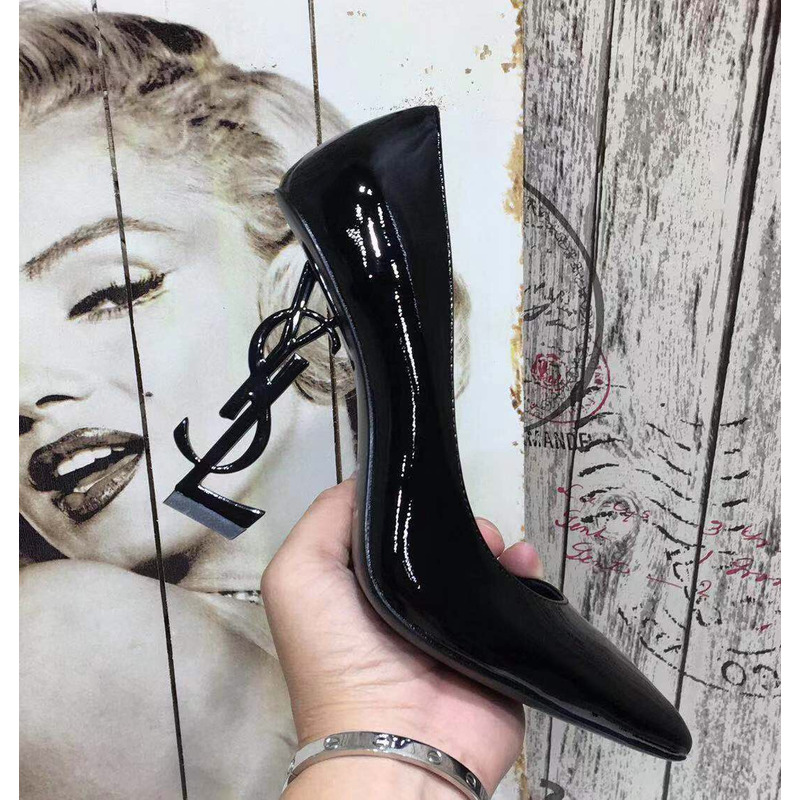 Saint Laurent YSL Black Heels