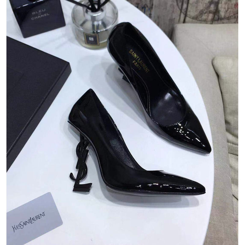 Saint Laurent YSL Black Heels