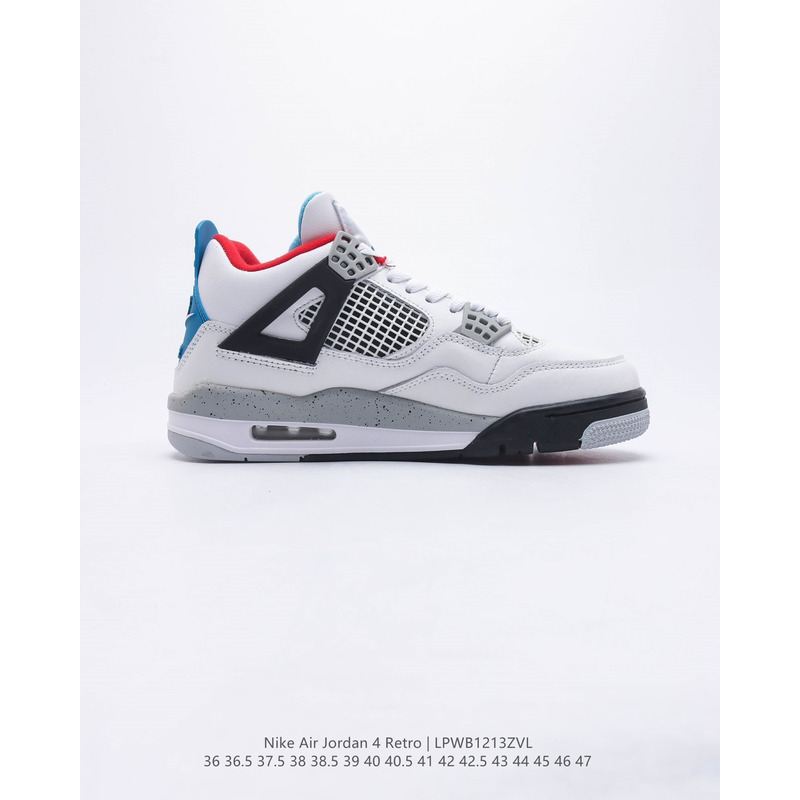 AIR JORDAN 4 \"What The\" White