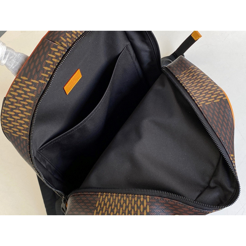 l**is V*t*n x nigo campus backpack damier ebene giant brown