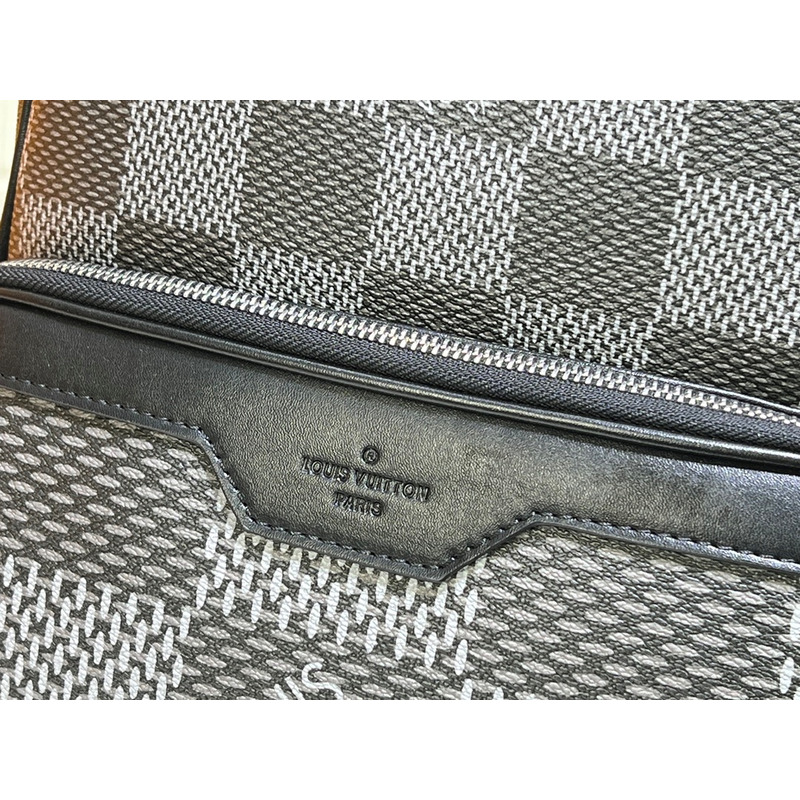 l**is V*t*n campus damier graphite canvas backpack bag