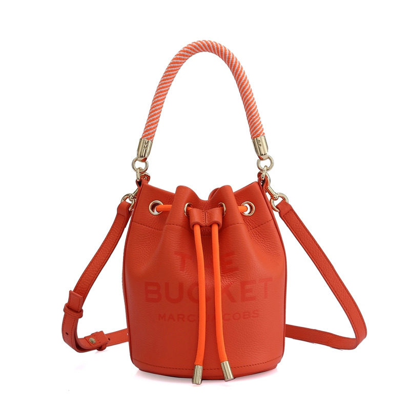 MarcJacobs The Leather Bucket Bag Red