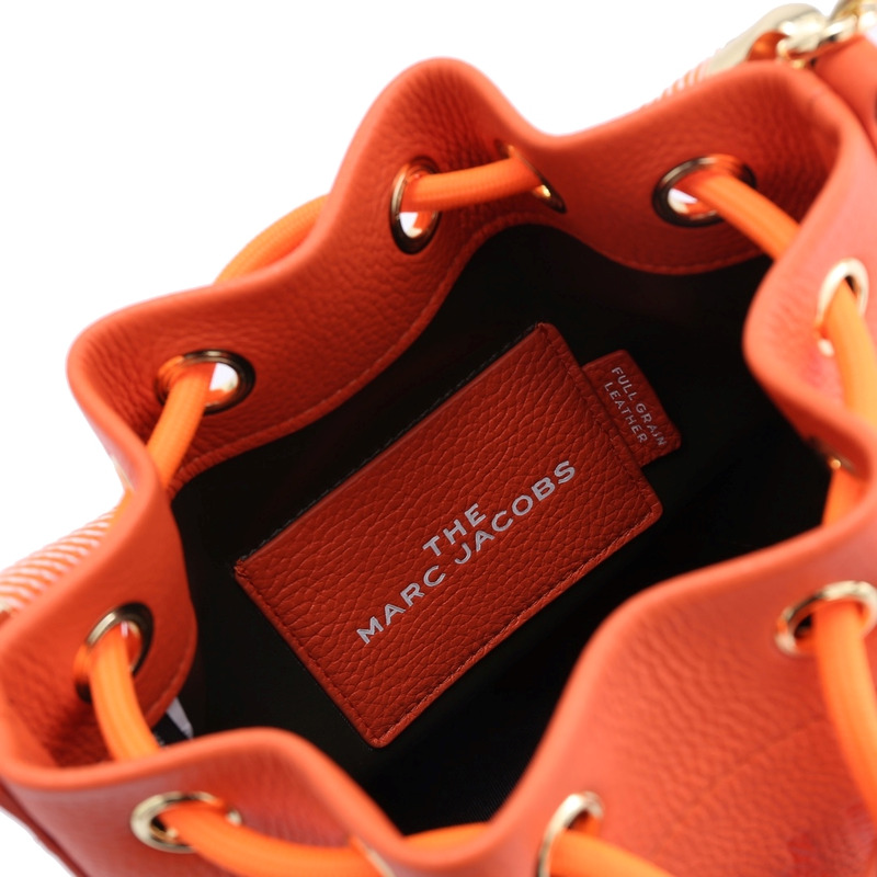 MarcJacobs The Leather Bucket Bag Red