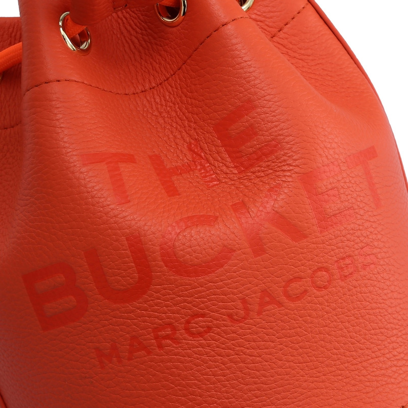 MarcJacobs The Leather Bucket Bag Red