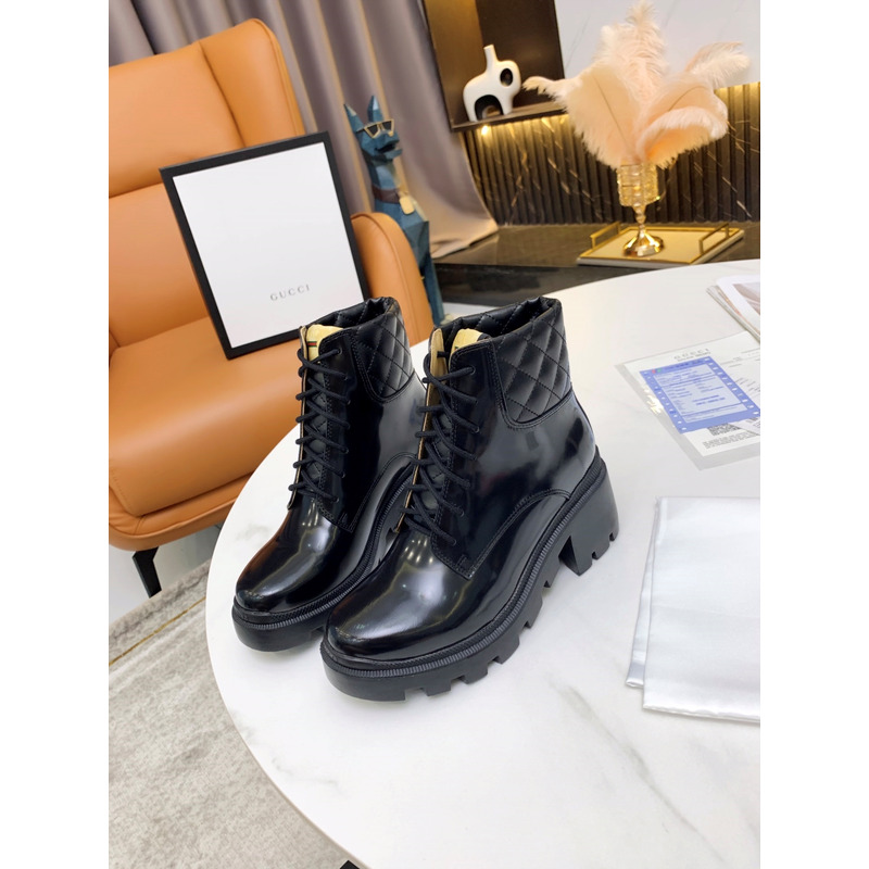 G*u*i women\''s gg ankle boot black