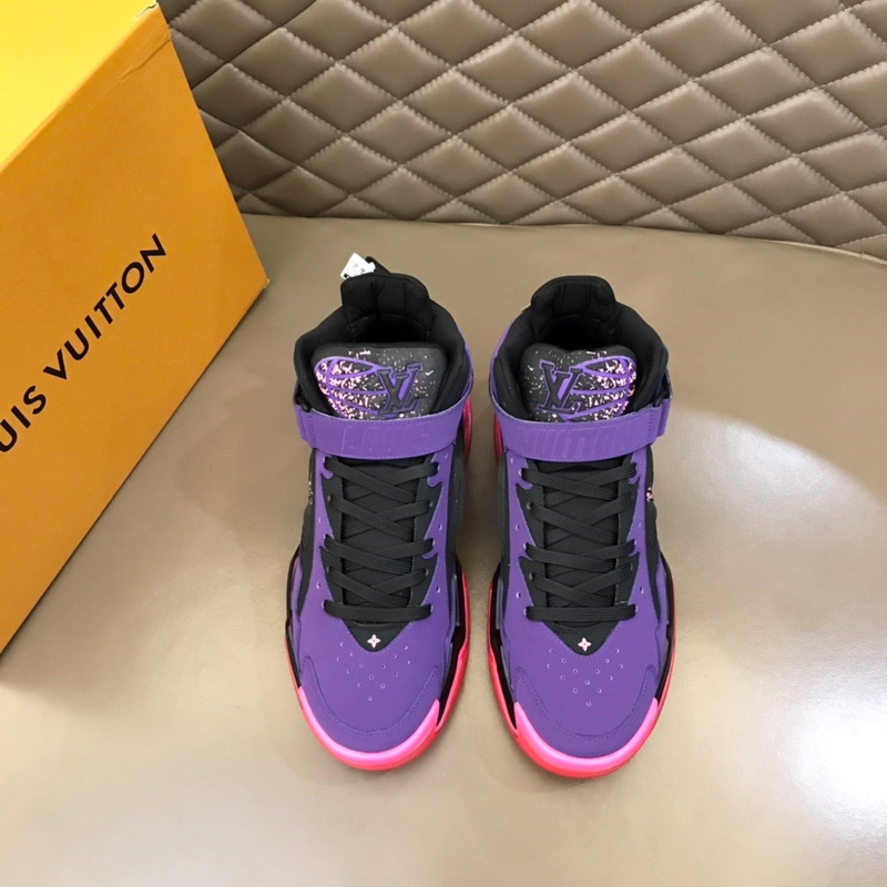 l**is V*t*n  lv trainer 2 sneaker purple