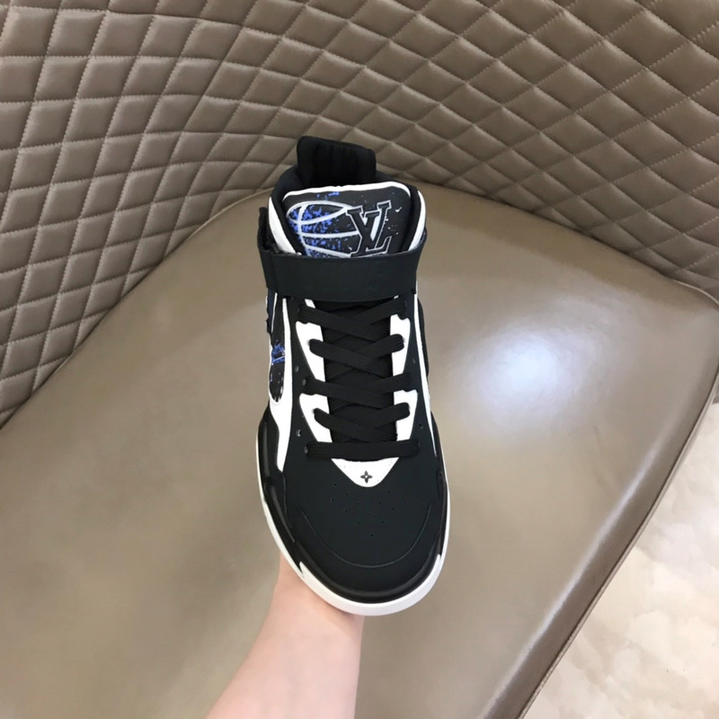 l**is V*t*n  tranier 2 sneaker black and blue