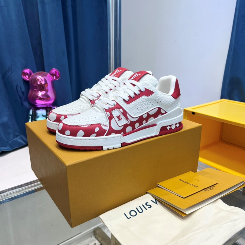 l**is V*t*n lv x yk lv tranier sneaker red