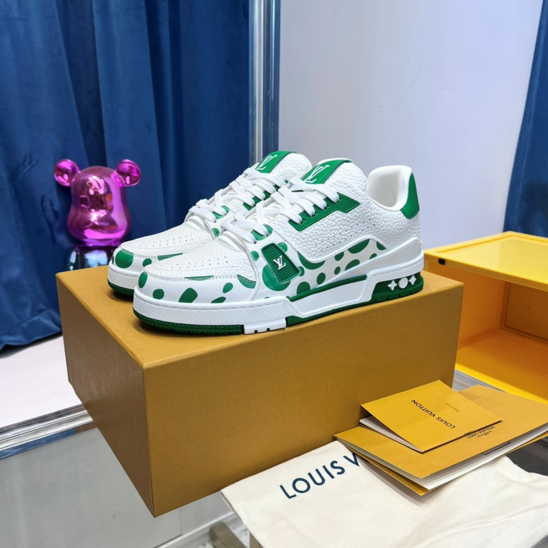 l**is V*t*n lv x yk lv tranier sneaker green