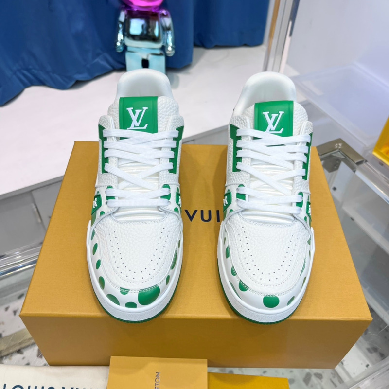 l**is V*t*n lv x yk lv tranier sneaker green