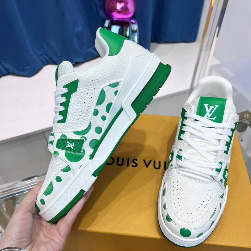 l**is V*t*n lv x yk lv tranier sneaker green