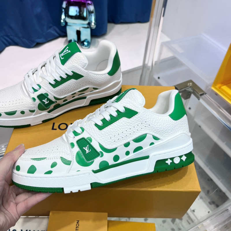 l**is V*t*n lv x yk lv tranier sneaker green