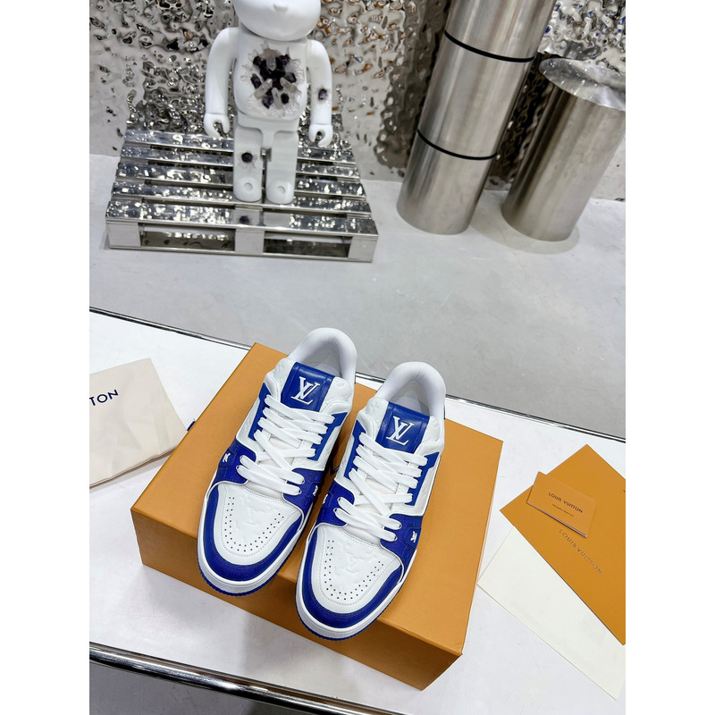 l**is V*t*n lv trainer sneaker blue