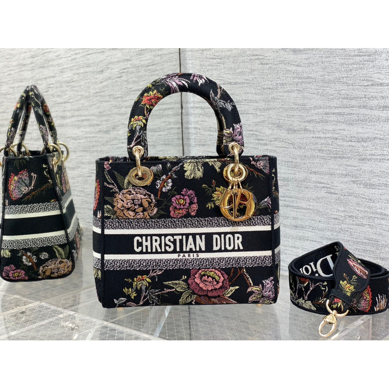 D*or flower patterns casual style unisex street style