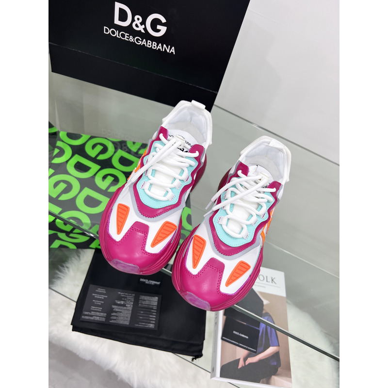 Dolce & Gabbana Mixed Materials Daymaster Sneakers