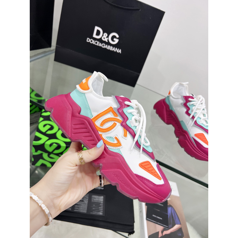 Dolce & Gabbana Mixed Materials Daymaster Sneakers