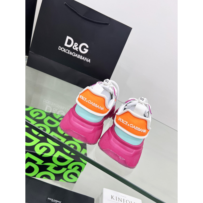 Dolce & Gabbana Mixed Materials Daymaster Sneakers