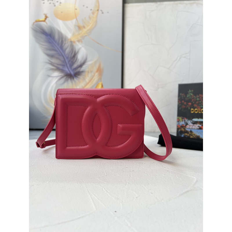 Dolce & Gabbana Logo Bag Crossbody Pink