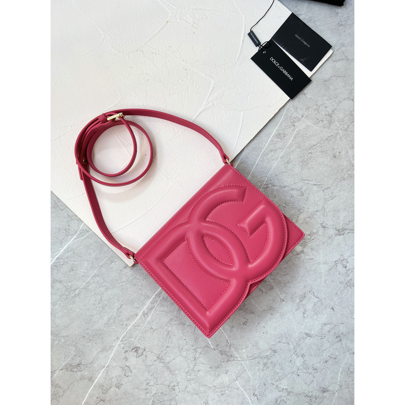 Dolce & Gabbana Logo Bag Crossbody Pink