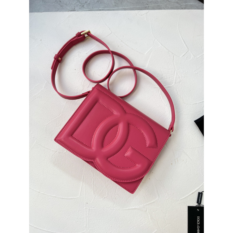 Dolce & Gabbana Logo Bag Crossbody Pink