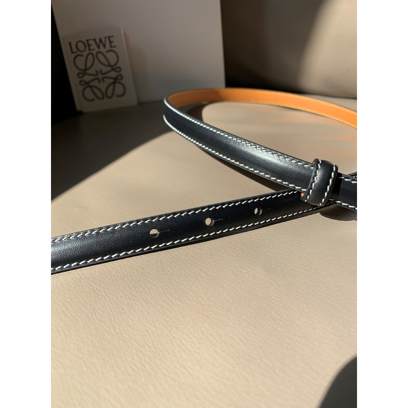 Loewe L Buckle Belt Black