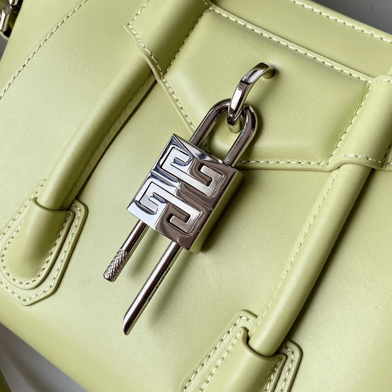 Givenchy Antigona Lock Mini Tote Green