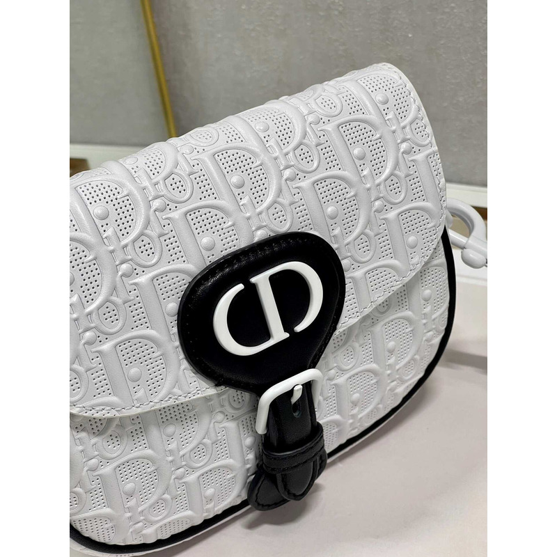 D*or bobby bag leather small black