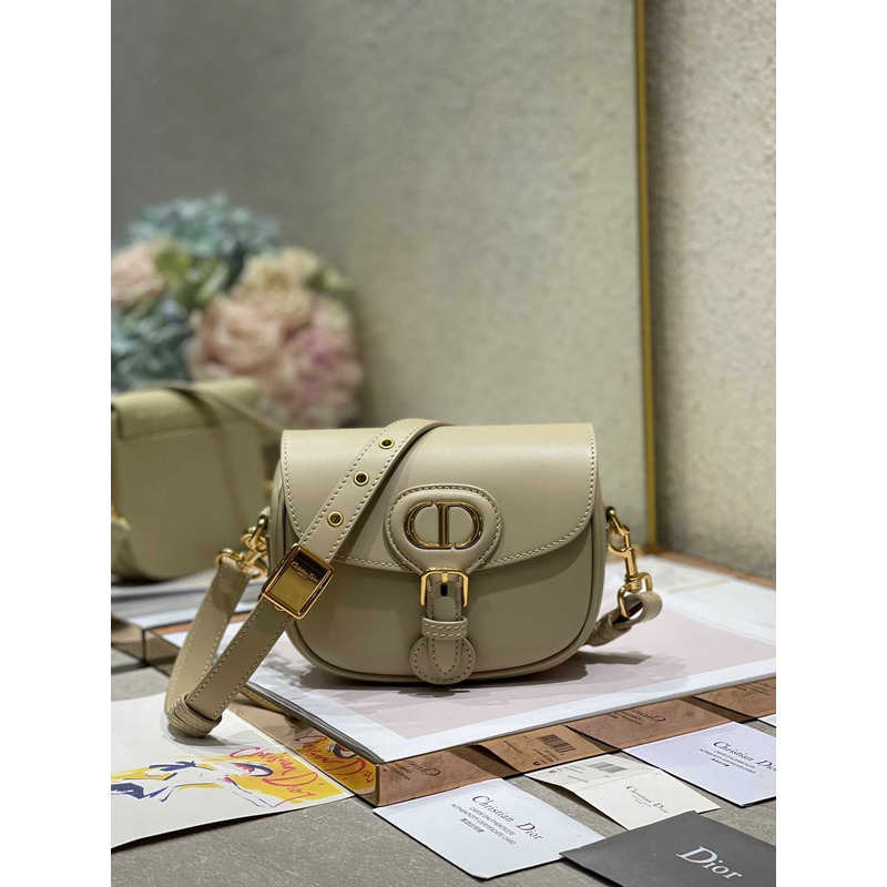 D*or bobby bag small box calfskin tan