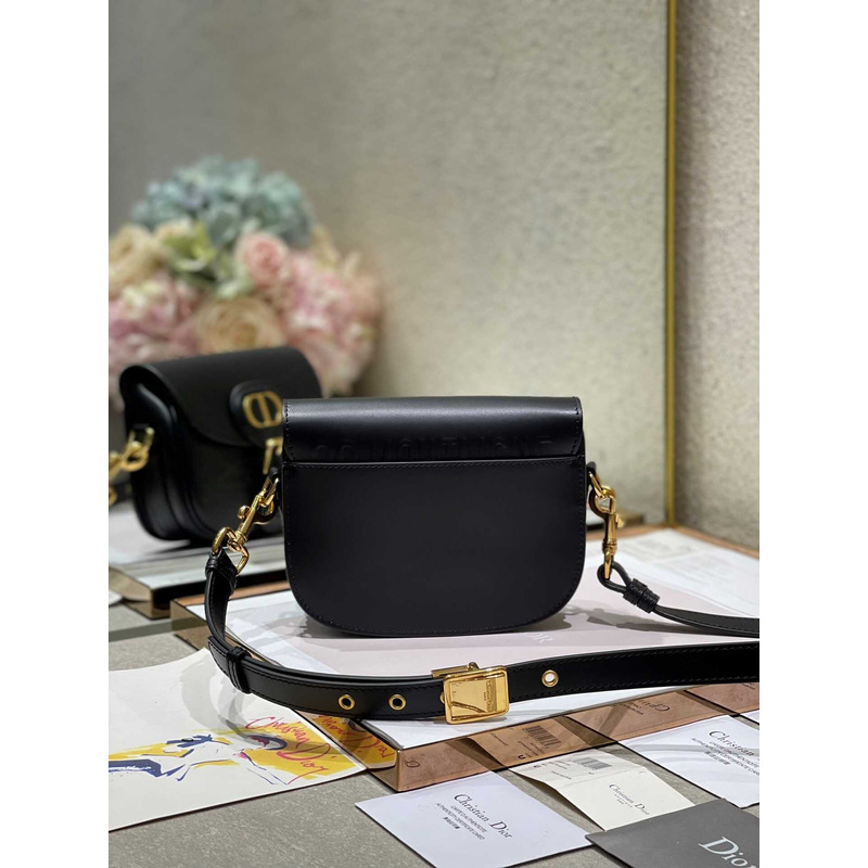 D*or bobby bag small box calfskin black