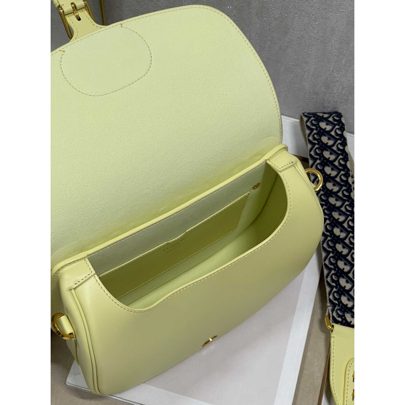 D*or bobby bag large box calfskin lime