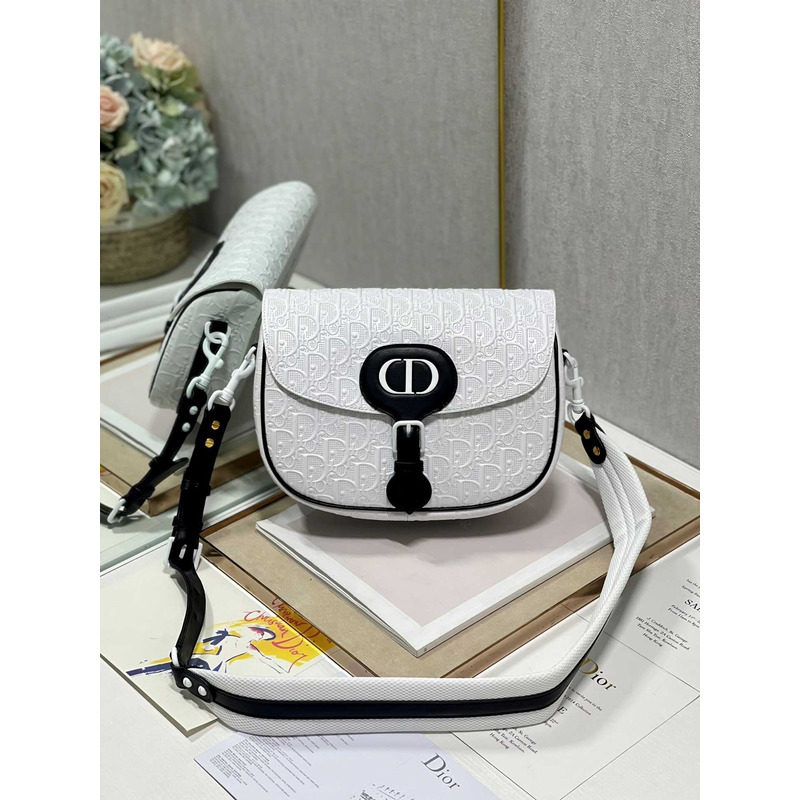 D*or bobby snowflake white full version presbyopic cross-body bag