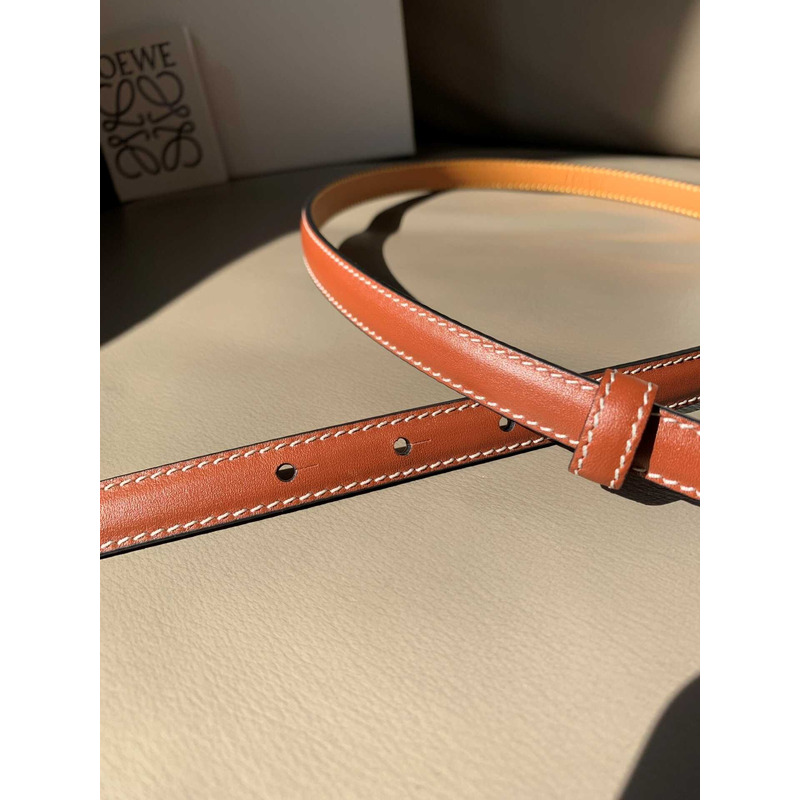 Loewe L Buckle Belt Brown