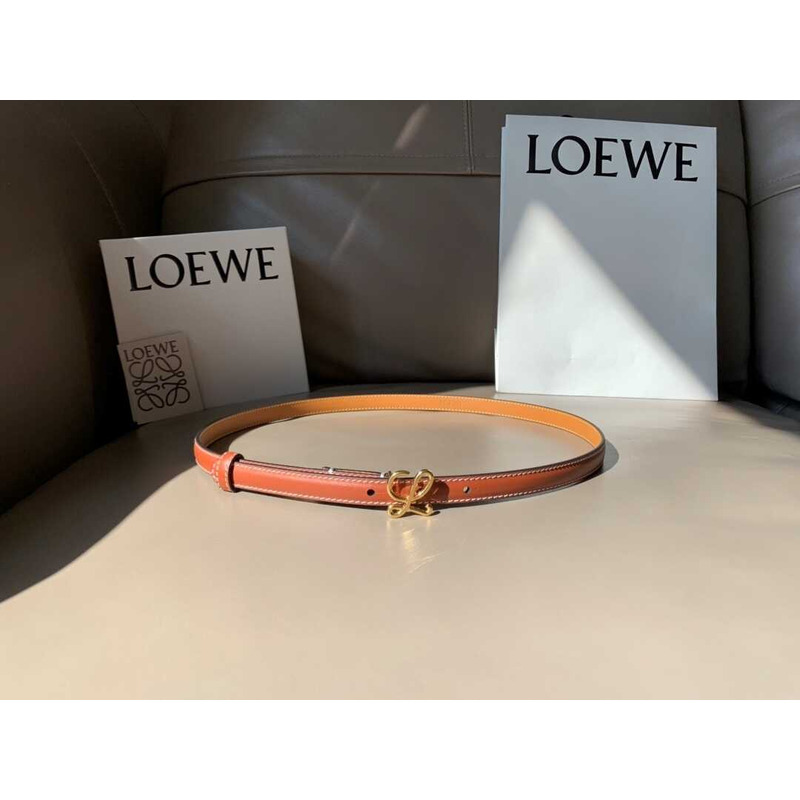 Loewe L Buckle Belt Brown