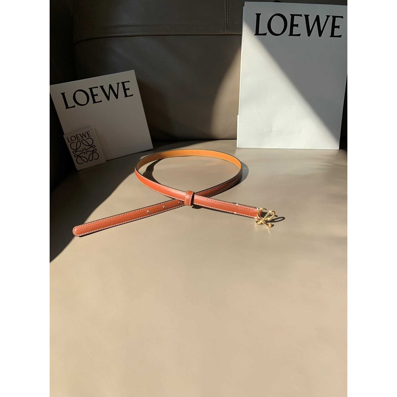 Loewe L Buckle Belt Brown