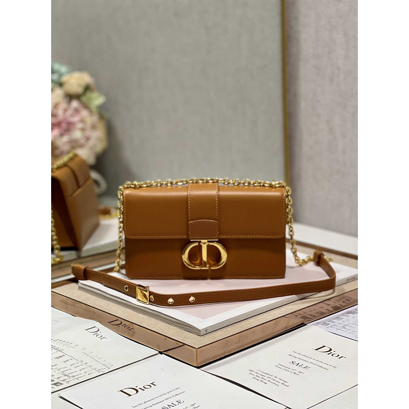 D*or 30 montaigne east-weat chain bag brown