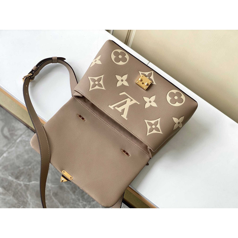 l**is V*t*n madeleine mm bicolor monogram empreinte leather