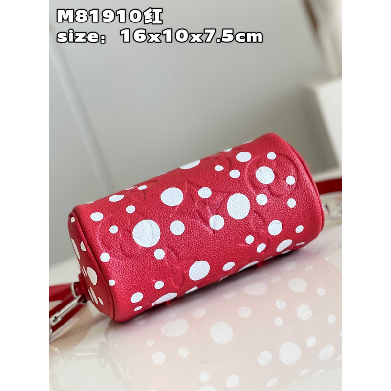 l**is V*t*n x yayoi kusama nano speedy red/white