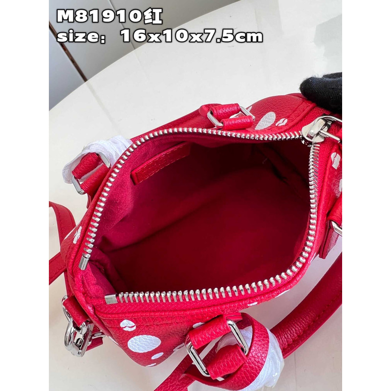 l**is V*t*n x yayoi kusama nano speedy red/white