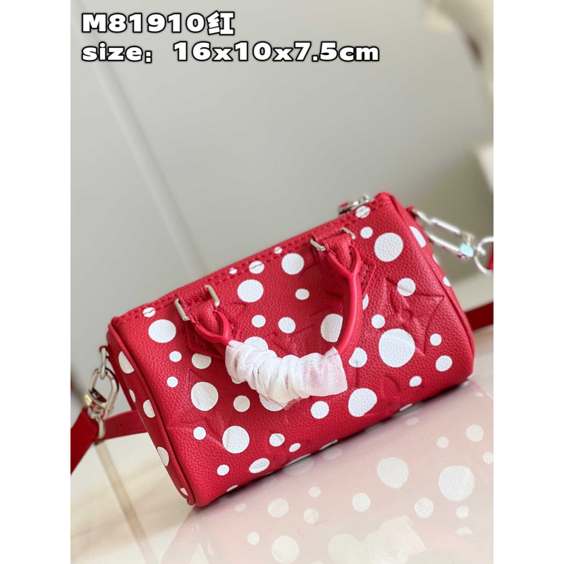 l**is V*t*n x yayoi kusama nano speedy red/white