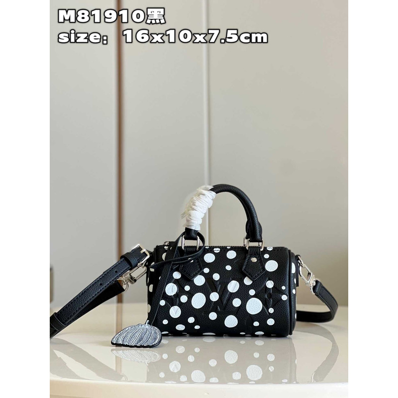 l**is V*t*n x yayoi kusama nano speedy black/white