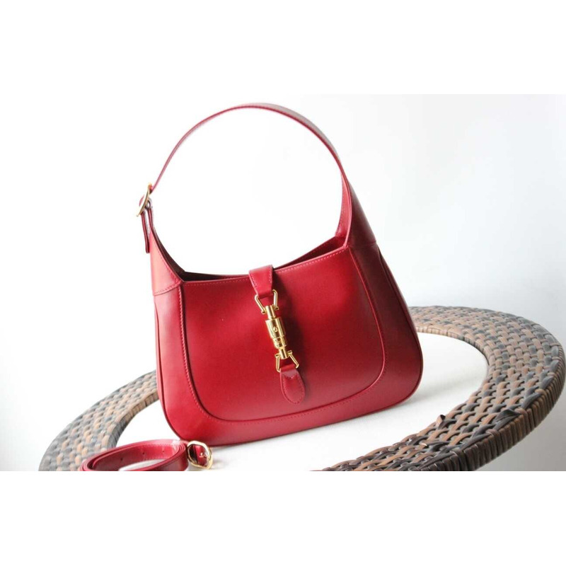 G*u*i jackie 1961 small shoulder bag red leather