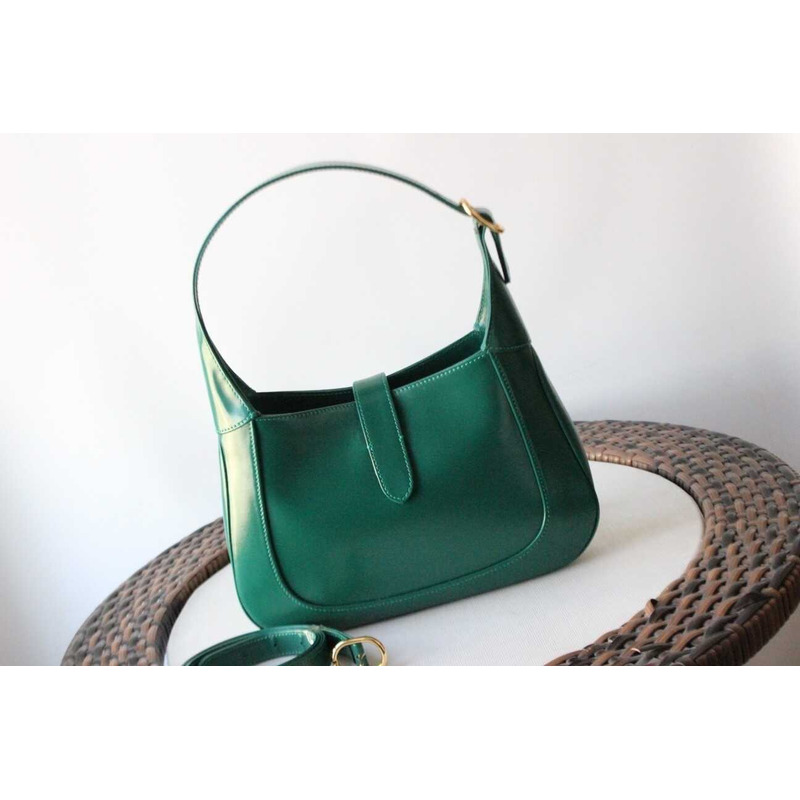 G*u*i jackie 1961 small shoulder bag green leather