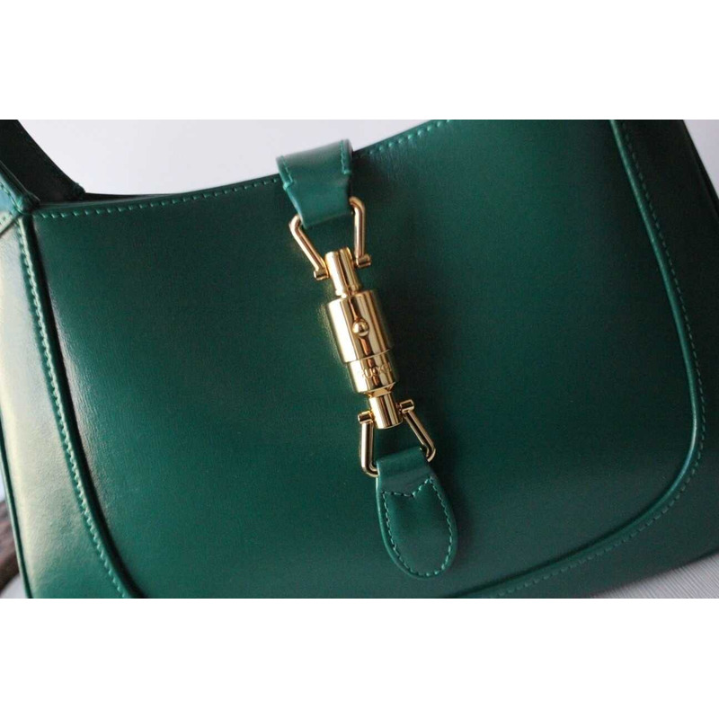 G*u*i jackie 1961 small shoulder bag green leather