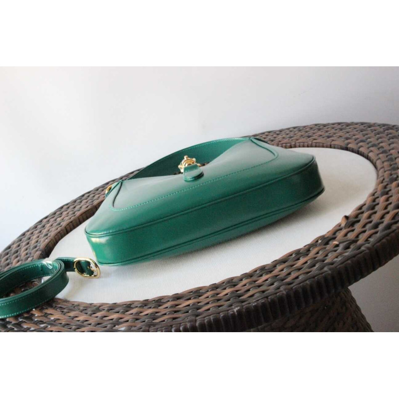 G*u*i jackie 1961 small shoulder bag green leather