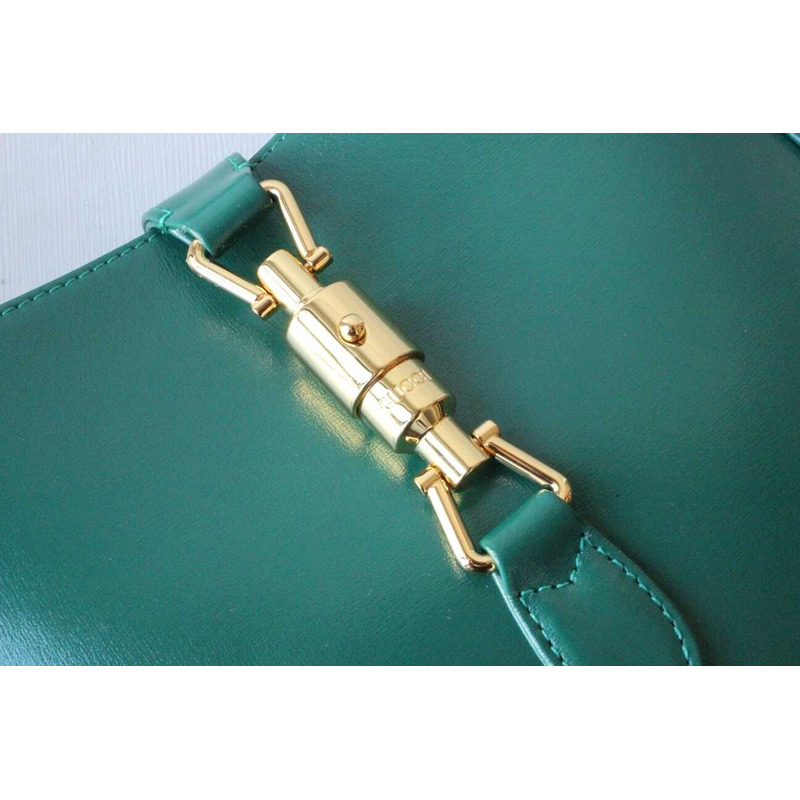 G*u*i jackie 1961 small shoulder bag green leather