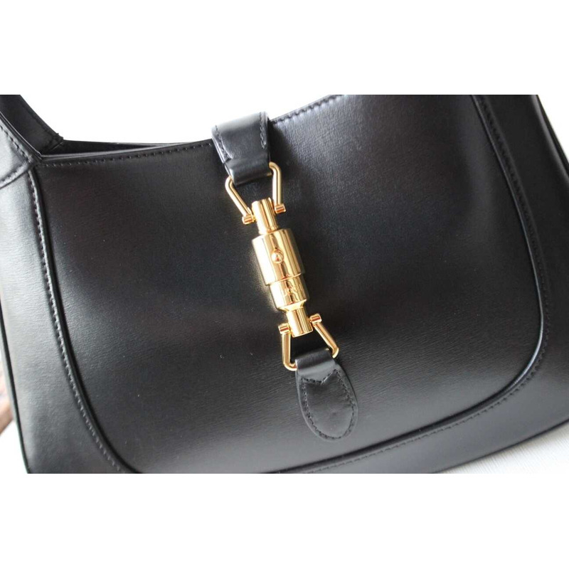 G*u*i jackie 1961 small shoulder bag black leather