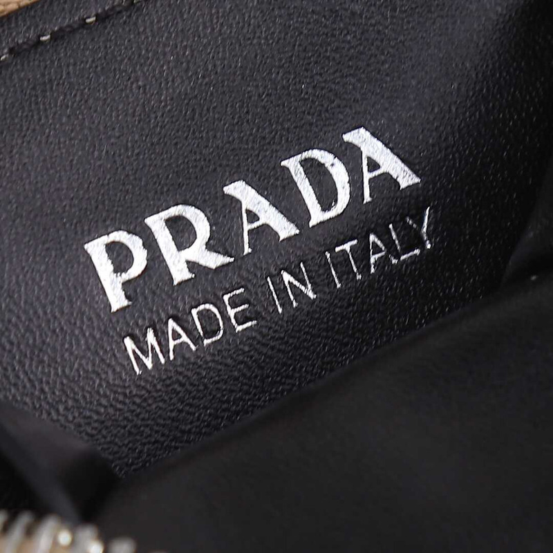 Pra*a galleria bag in saffiano leather sand color