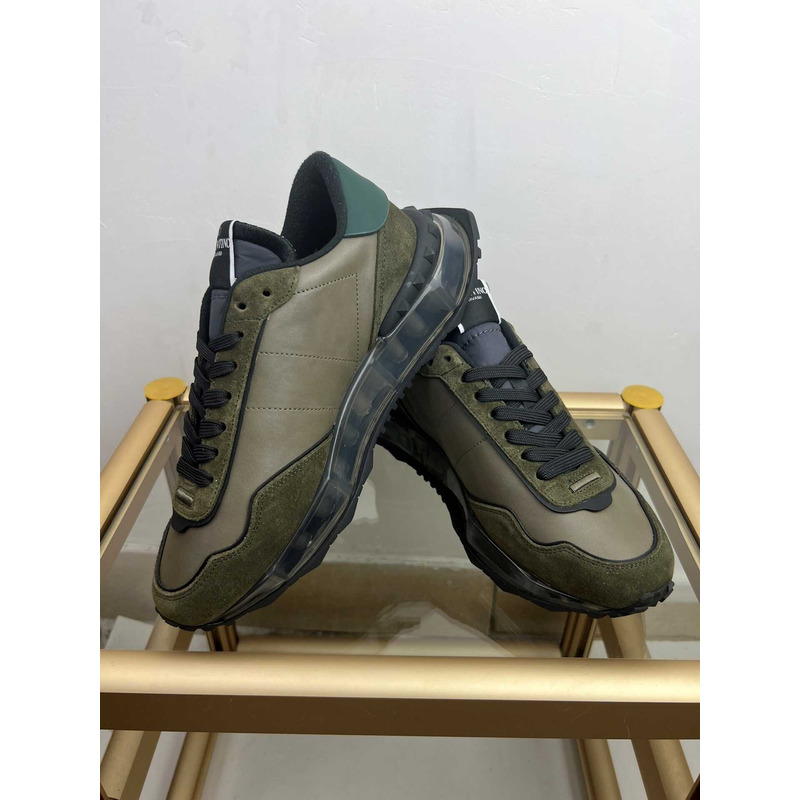 Valentino Garavani Vlogo Sneakers Army Green