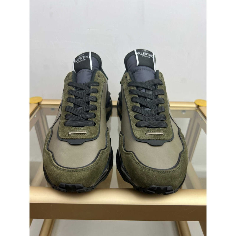 Valentino Garavani Vlogo Sneakers Army Green