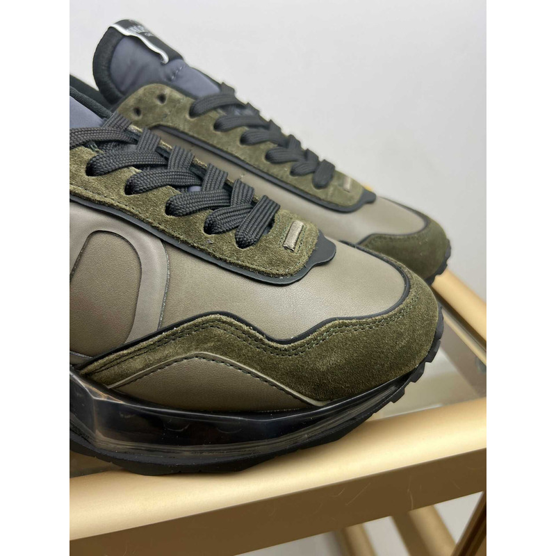 Valentino Garavani Vlogo Sneakers Army Green